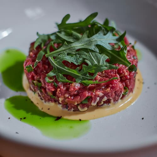 Тартар из говяжьей вырезки